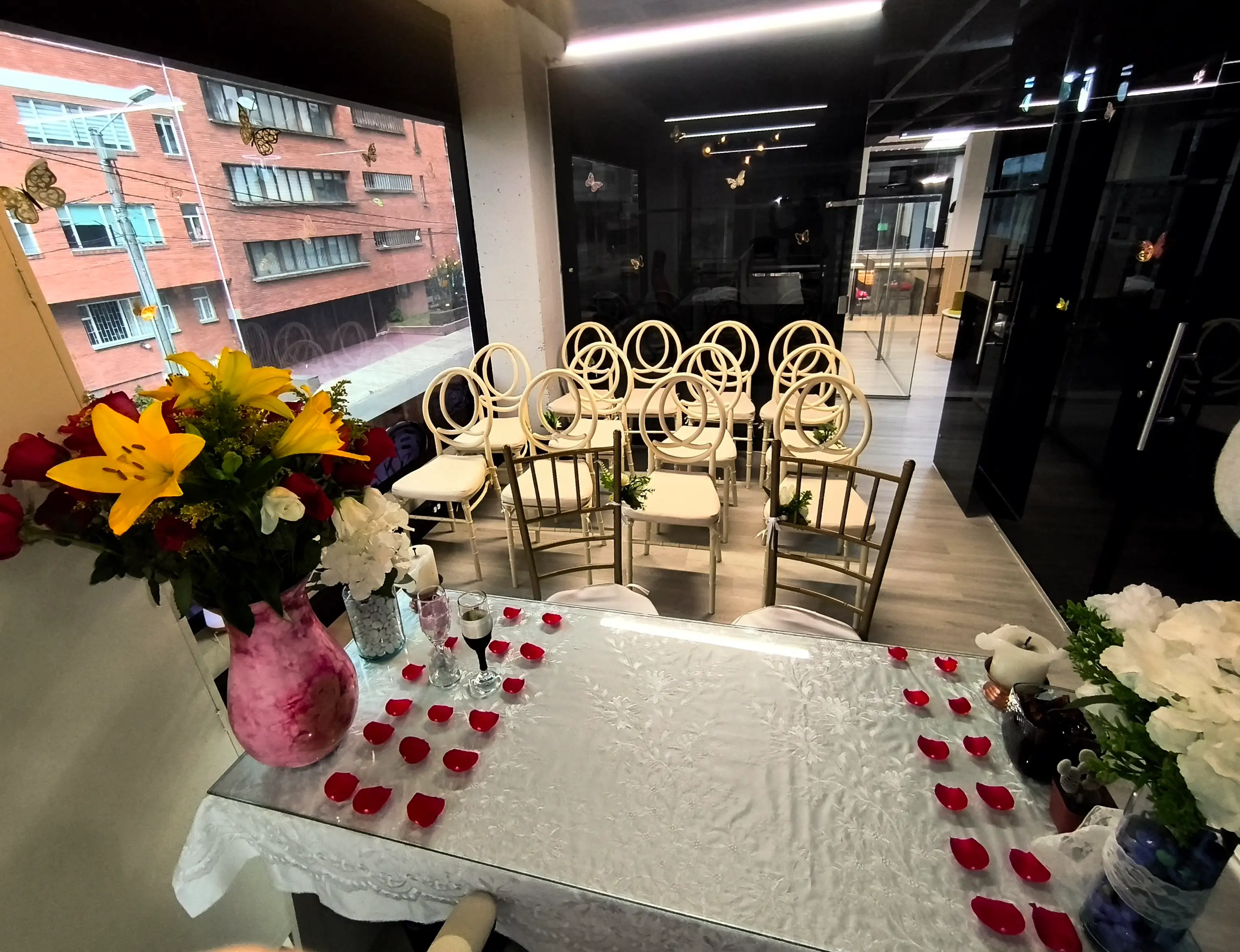 Sala de Matrimonios - Decoración