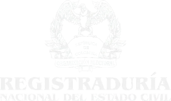 Logo Registraduría Nacional del Estado Civil